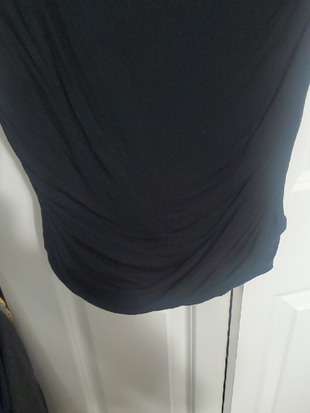 Felicity & Coco Sleeveless Black Cowl Neck Midi Dress - Picture 5 of 8